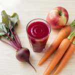 ABC juice with apple, beetroot and carrot