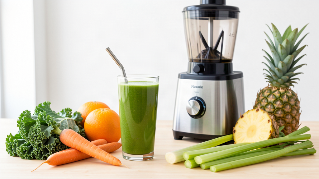 Bone boost juice in a glass